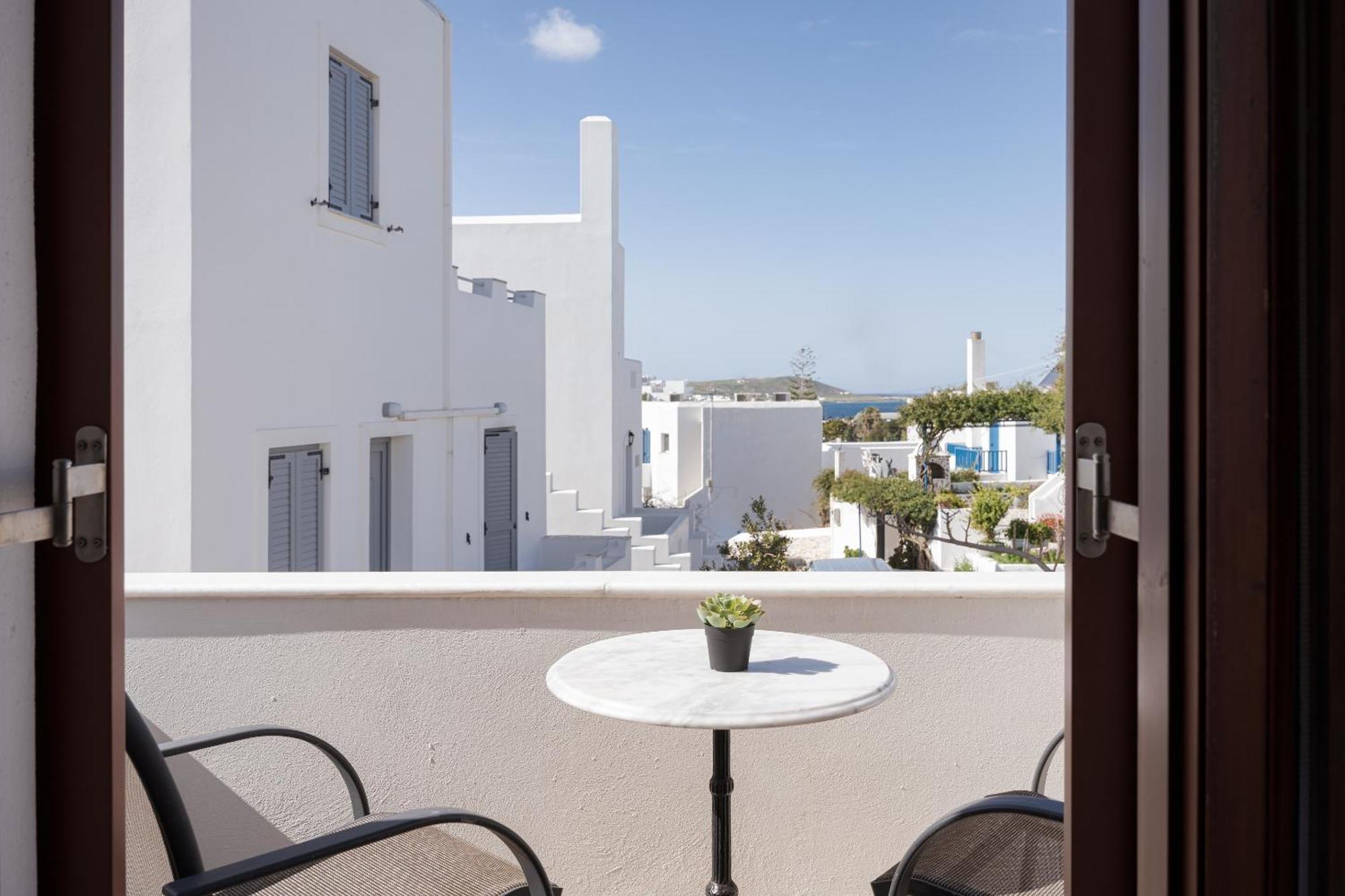 Sunset Paros Naousa Стая снимка